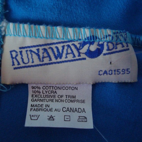 Ladies cotton/lycra leggings - Picture 3 of 4